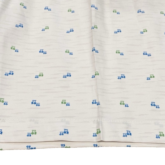 Walter Hagen Perfect 11 Shorts Size 40 White Mini Golf Cart Print 10" Inseam NWT - Picture 12 of 16